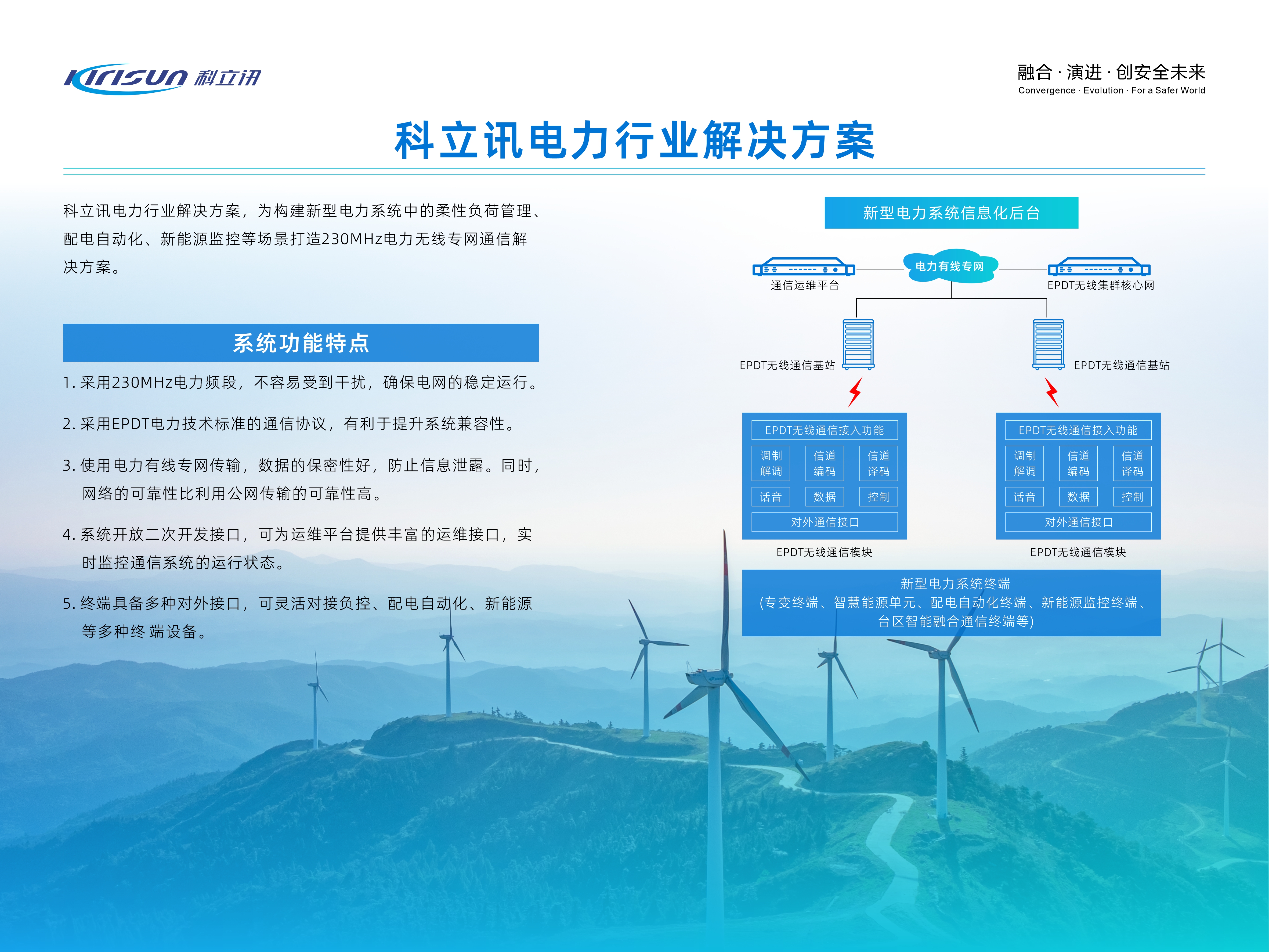 科立訊 EPDT電力解決方案